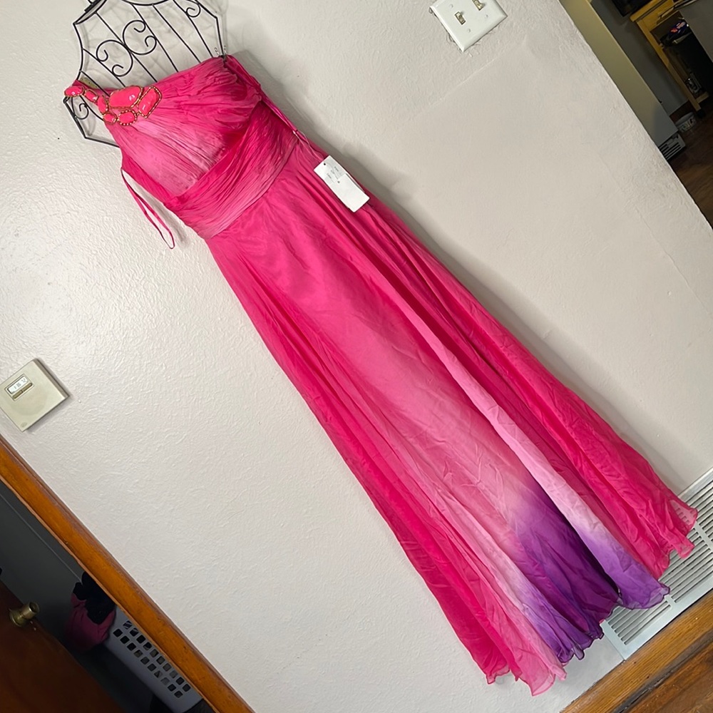 Jovani one shoulder gown size 6